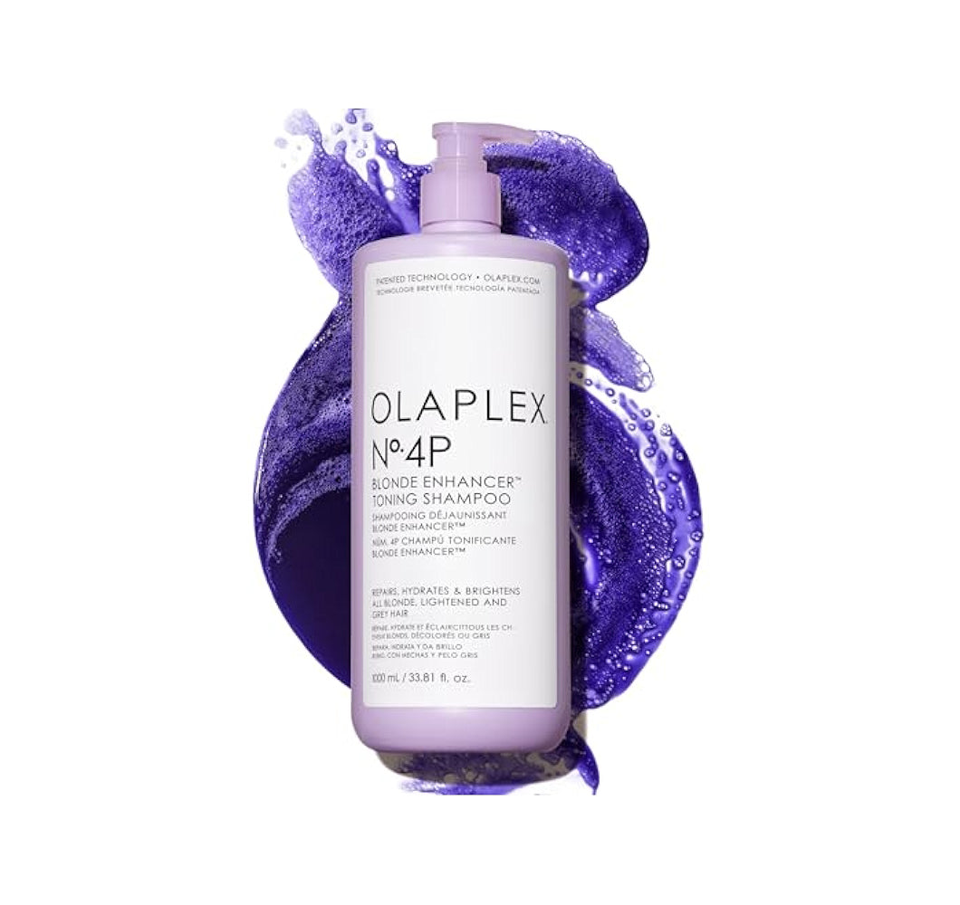 No.4P Blonde Hair Hydrating & Brightening Purple Toning Shampoo